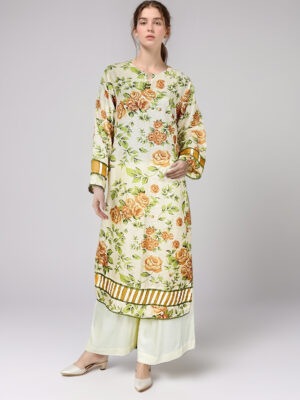 Buy Cream Linen 2 Piece Suit Wholesale