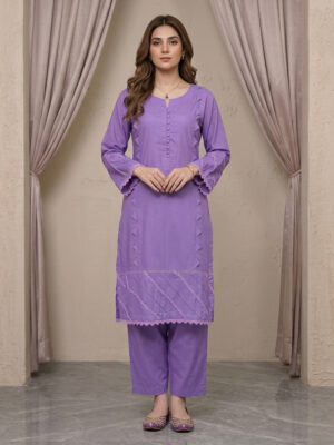 Dull Lavender Wholesale Linen Co Ord Outfit