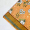 Dull orange Ready to Wear Linen Suits Wholesale