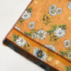 Dull Orange Printed Linen Suits Wholesale | Banadora Fabric 2PC Set - Image 3