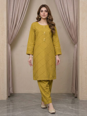 Light green Solid Color Linen Co Ord Set Wholesale