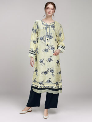 Light skin Wholesale Stitched Linen Suits