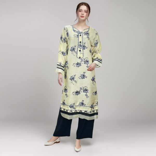 Light skin Wholesale Stitched Linen Suits