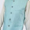 Cyan Stylish waistcoat for men