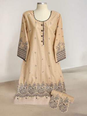 Maiza Sand Pakistani 2 piece lawn suit wholesale