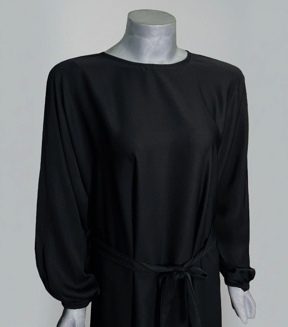 Black Plain Wholesale Abaya
