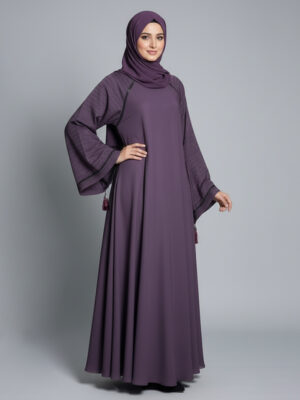 Light Purple Fancy wholesale abaya