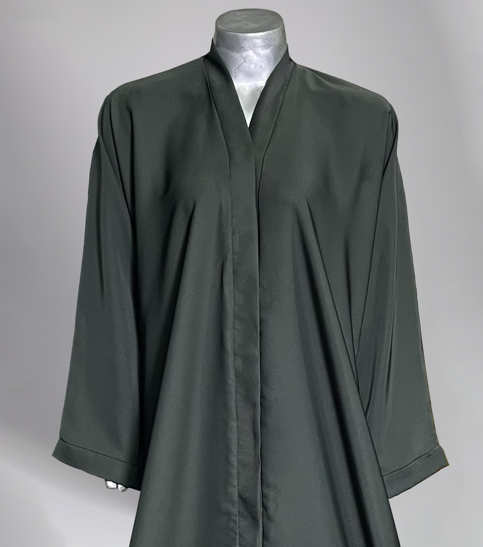 Luner Green plain wholesale abaya