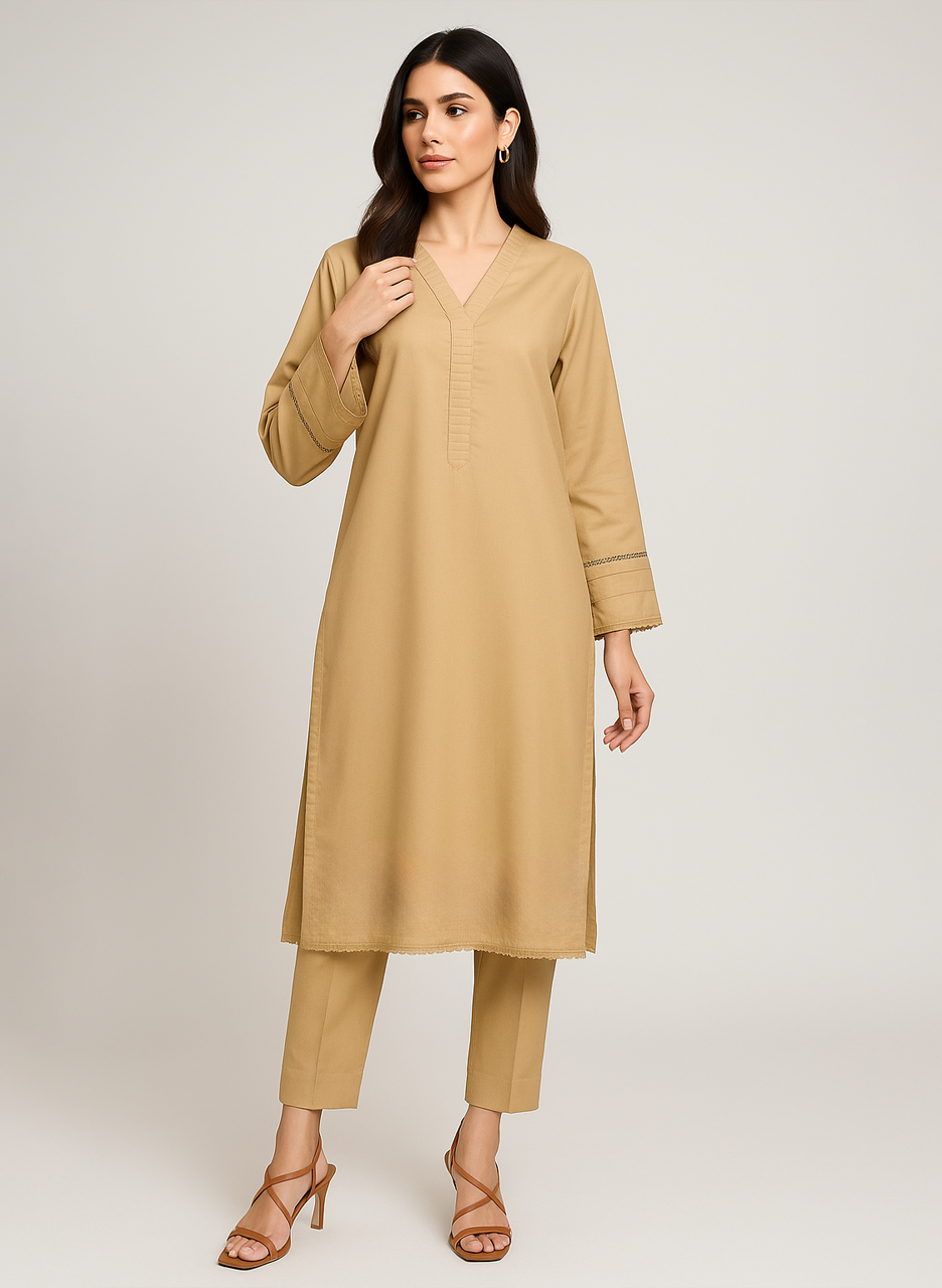 Sand Brown Wholesale Winter Co-Ord Sets