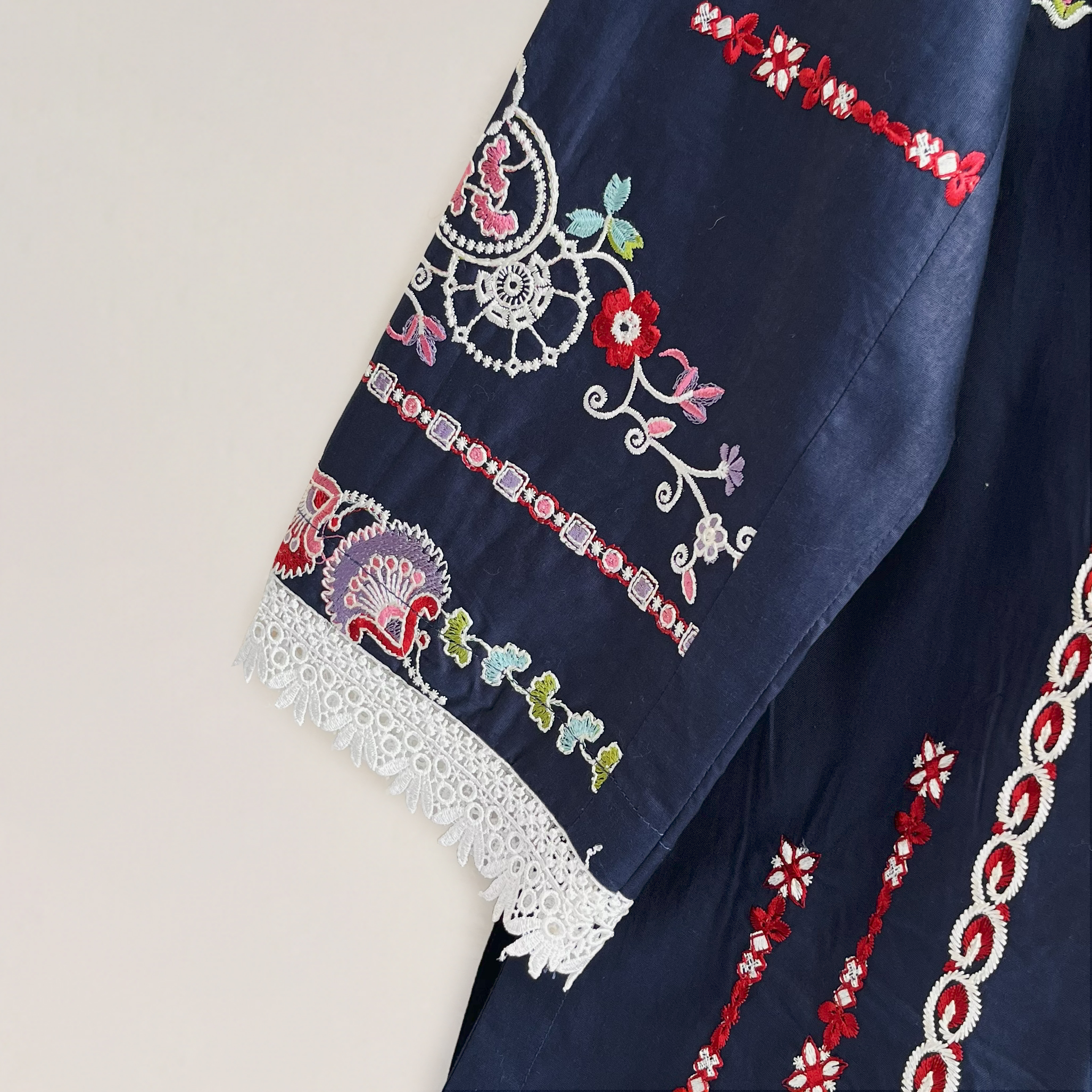 Ayla Midnight 2 piece stitched lawn suit wholesale