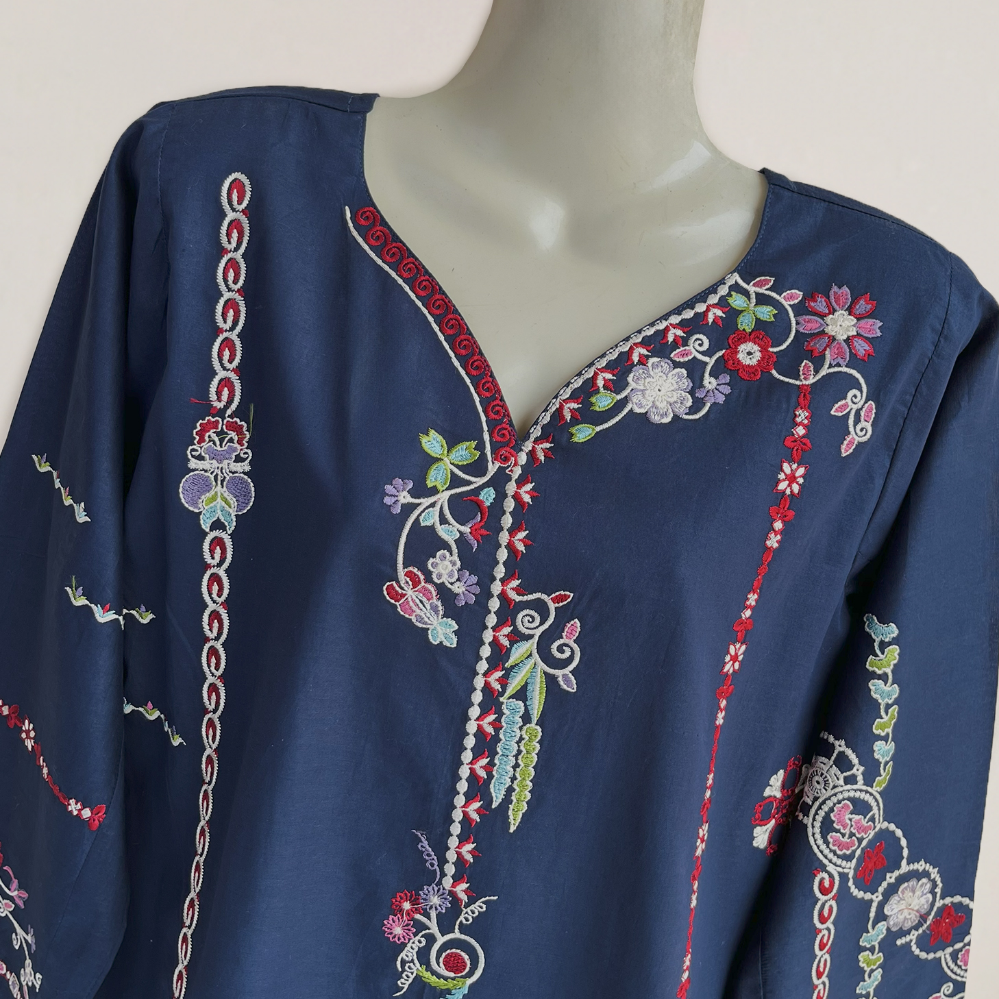 Ayla Midnight Wholesale two piece readymade suits