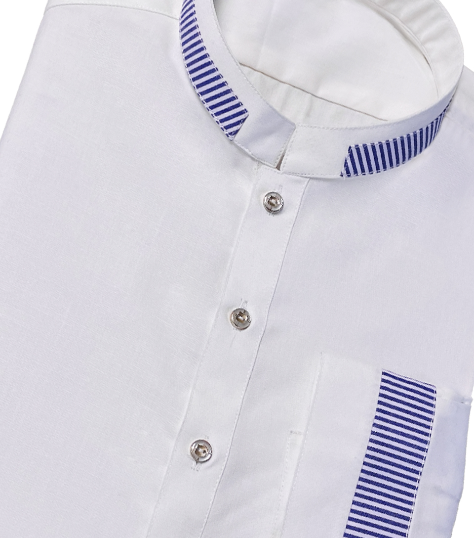 Classic White Designer Mens Shalwar Kameez