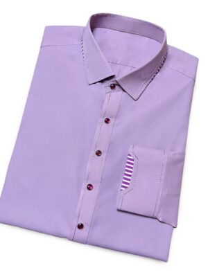 Light Purple stitched men's suits wholesale