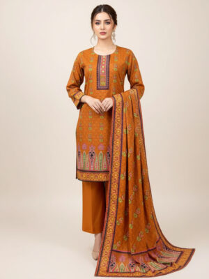 Brownish Orange wholesale bin saeed stitched dresses