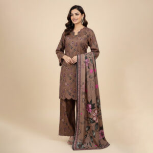 Brownish wholesale bin saeed stitched dresses
