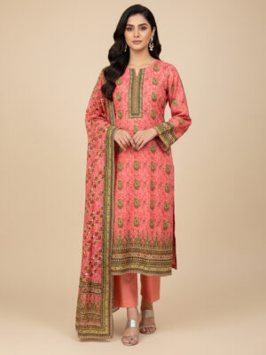 Coral Pink Wholesale Pakistani Salwar Kameez