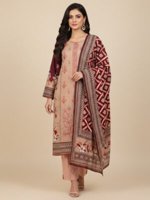 Coral linen suits wholesale pakistan