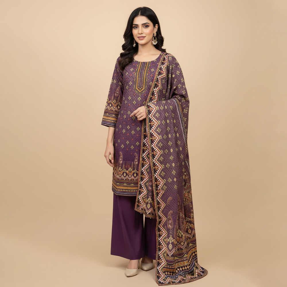 Magenta Wholesale Pakistani Salwar Kameez