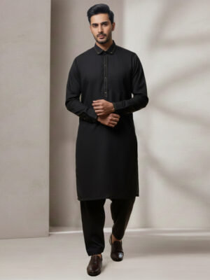 Mens black wholesale pakistani shalwar kameez