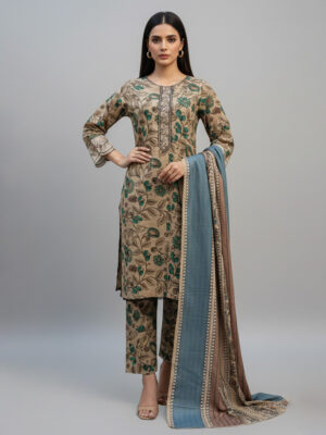 Mushroom Wholesale Pakistani Khaddar Suit