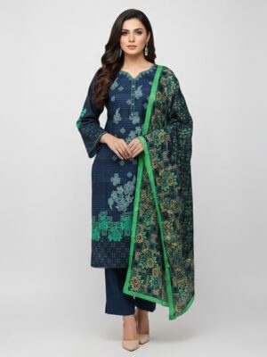Nile Blue linen 3pc wholesale maria.b replica suit