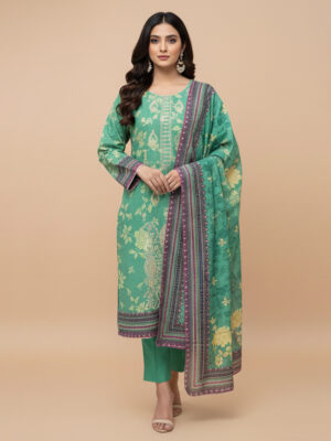 Pista Green dhanak suits wholesale pakistan