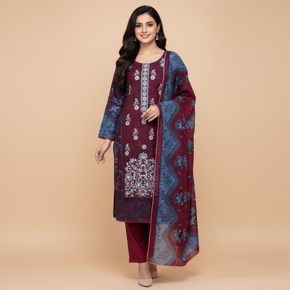 Wine Red embroidered wholesale Iznik replica suit