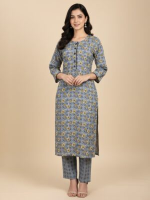 Brigt Grey Poly cotton Wholesale Pakistani Salwar Kameez