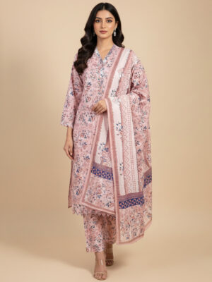 Oyster Pink Wholesale Pakistani Lawn Suit