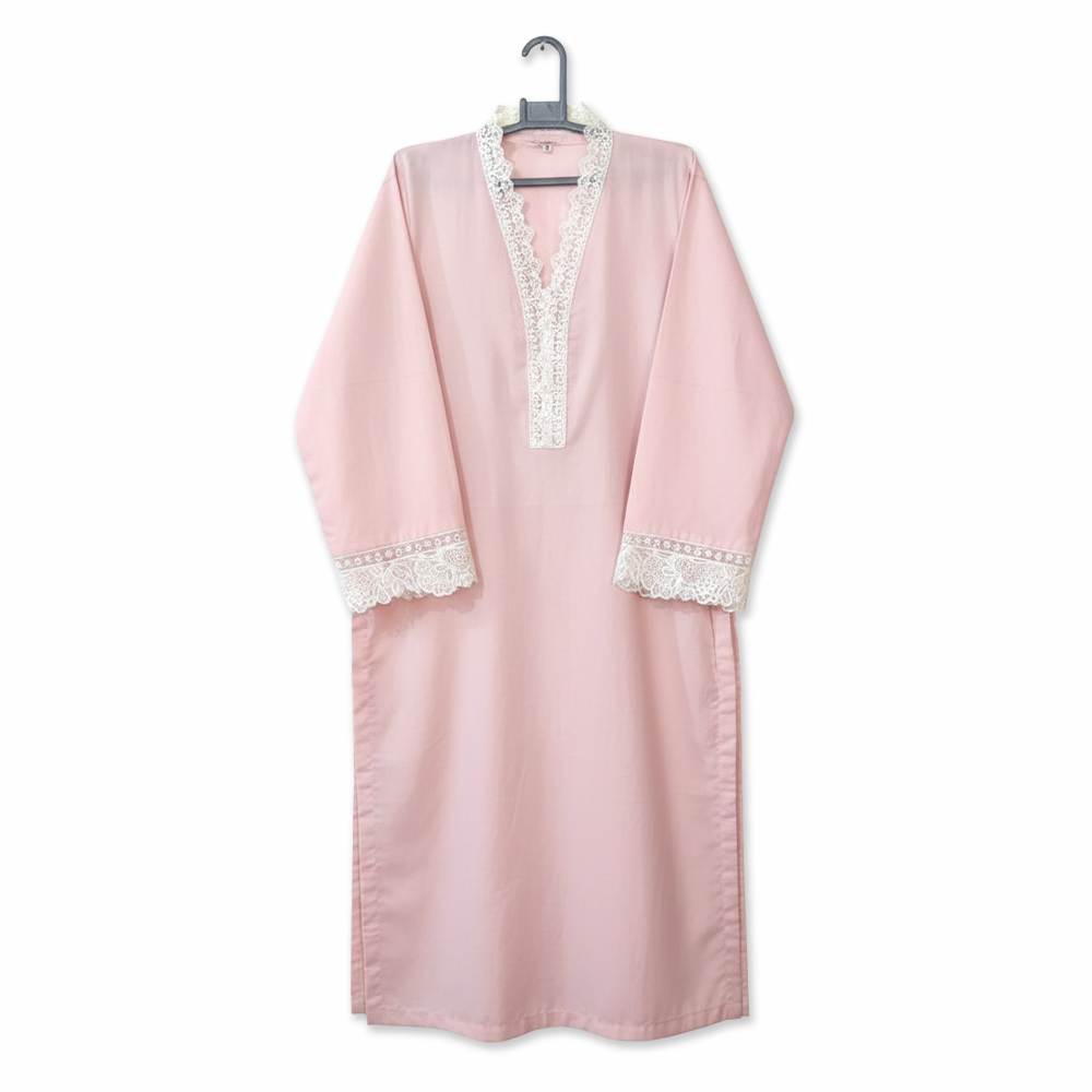 Pink wholesale lawn embroidered lawn suit