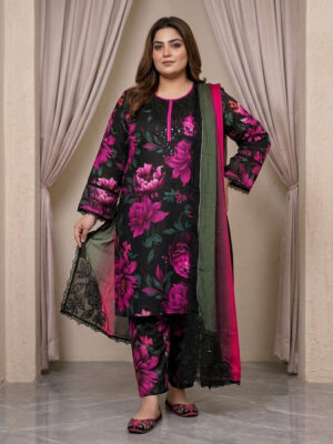 Black Wholesale Pakistani Suit