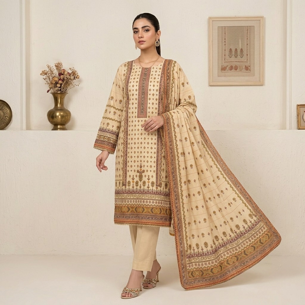 Yellow Bin Saeed Wholesale Summer Dress