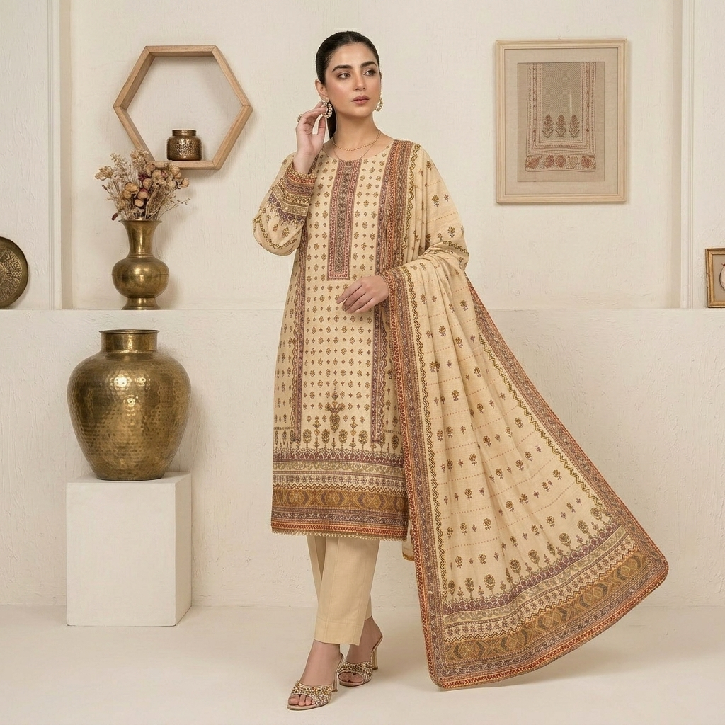Yellow Bin Saeed Wholesale Summer Dress