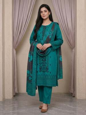 Rich Teal Wholesale Ladies 3pc Suit