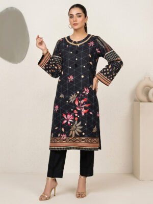 Classic Black 2pc Wholesale Pakistani Linen Suit
