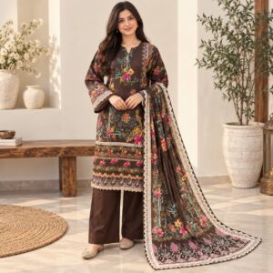 Chocolate Brown Wholesale Pakistani Clothes Dallas