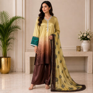 Golden Brown Wholesale Pakistani Clothes Dallas