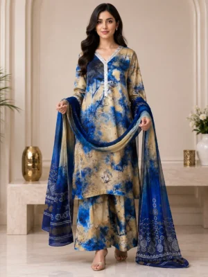Light Beige Jet Silk Suit Wholesale