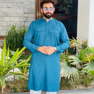 Cyan mens Wholesale pakistani clothing suppliers