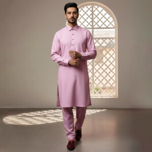 Mens Cavern Pink wholesale pakistani shalwar kameez