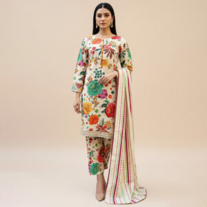 Off white embroidered wholesale pakistani khaddar suit uk