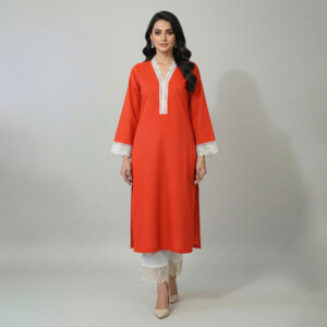 Orange Pakistani Clothes Wholesale Bradford