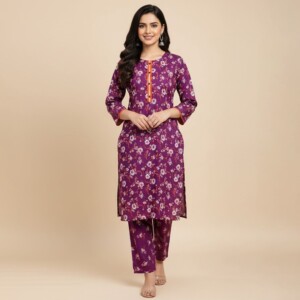 Purple co ord Wholesale Pakistani Clothing Suppliers