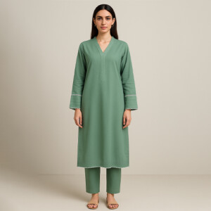 Slate Green Pakistani Clothes Wholesalers Bradford