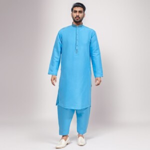 sky blue mens Wholesale pakistani dresses in pakistan