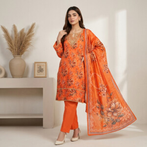 Bright Orange Ready Made Suits Birmingham