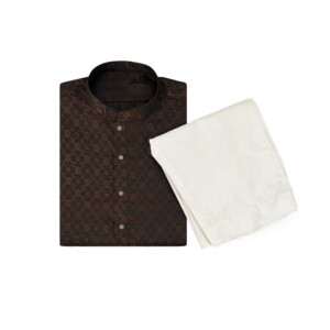 Crater Brown Wedding Jamawar suits uk