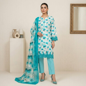 Elegant Turquoise Ready Made Suits Birmingham
