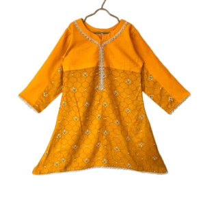 Mustard children Pakistani clothes Canada