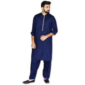 Navy Blue mens pakistani clothes online toronto